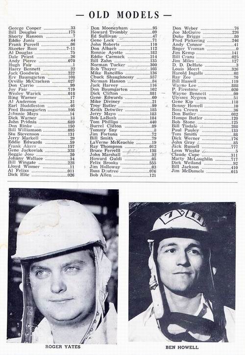 Motor City Speedway - Old Program Dan Baumgarten